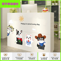 苏宁放心购简约现代收银台小型柜台超市便利店服装店美发店吧台桌前台接待台简约新款