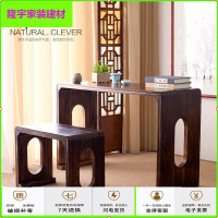 苏宁放心购仿古实木琴桌专业共鸣古琴桌凳烧桐木琴桌古筝琴桌国学书法画案桌简约新款