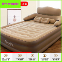 苏宁放心购充气床垫双人家用 气垫床单人 加高加厚靠背床午休折叠便携充气床简约新款