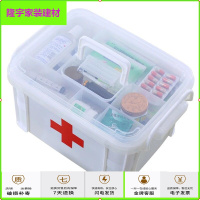 苏宁放心购多层家庭用药箱 家用医药收纳箱子急救箱药品收纳盒小号简约新款