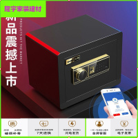 苏宁放心购保险柜家用入墙衣柜防盗报警保险箱小型迷你办公全钢指纹密码简约新款