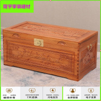 苏宁放心购香樟木箱子实木衣箱花储物收纳藏字画书画箱加长樟木箱简约新款
