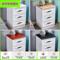 苏宁放心购床头柜卧室白色简约现代经济型储物收纳柜简易床边小户型柜子组装简约新款
