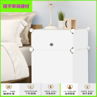 苏宁放心购简易床头柜宿舍卧室收纳柜子儿童小孩塑料床边柜杂物储物柜子简约新款