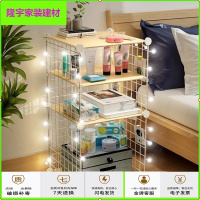 苏宁放心购床头柜卧室夹缝收纳柜置物架柜子储物柜小型出租房床边柜迷你简约简约新款