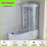 苏宁放心购整体淋浴房长方形浴缸L洗澡泡澡缸移冲凉 淋浴房简约新款