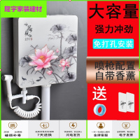 苏宁放心购蹲便家用水箱卫生间蹲便器节能马桶水箱加厚蹲坑挂墙式厕所冲水箱简约新款