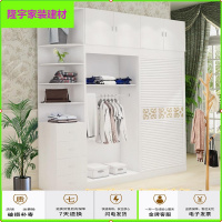 苏宁放心购衣柜实木现代简约推拉移家用卧室储物柜简易组装小户型定制衣橱简约新款