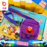 韩国创意帆布网红少女斜挎包小包抖音卡通学生可爱运动迷你手机包