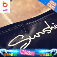 日系潮流糖果纯色死飞胸包男女单肩斜挎包学生腰包休闲运动骑行包