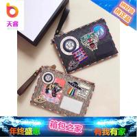 古池/酷奇男士长款真皮钱包小蜜蜂女士gucci888手拿包手抓包