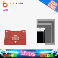 CHARLES&KEITH单肩包金属圆环璐彩女士链条包