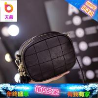 女士包包2018新款韩版潮PU单肩包百搭迷你斜挎小包包手机包零钱包