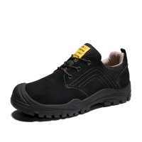 公牛欢腾2020户外登山鞋男秋季运动休闲皮鞋真皮防滑防水软底徒步鞋男