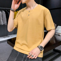 公牛欢腾潮牌短袖T恤2020夏季新款半截袖韩版潮流男士上衣服男装打底衫