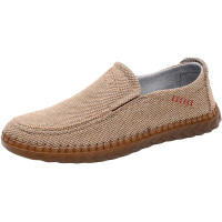 公牛欢腾2020老北京布鞋男鞋子牛筋底开车一脚蹬中老年人软底防滑爸爸休闲单鞋