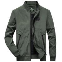 公牛欢腾2020秋冬夹克男装棒球领宽松外套男加绒加厚户外运动速干茄克上衣