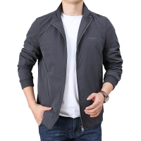 公牛欢腾男士运动速干宽松夹克男2020春秋季户外休闲弹力立领外套男