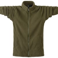 公牛欢腾2020秋冬季男士抓绒衣夹克加肥加大号码肥佬胖子摇粒绒卫衣服男外套