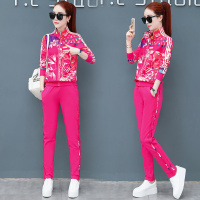 公牛欢腾潮运动套装女秋休闲两件套洋气2020年新款女士品牌小个子女装