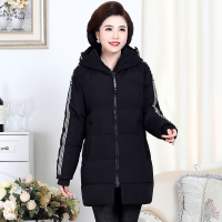 公牛欢腾2020妈妈冬季棉衣中长款40岁50中老年女装羽绒棉服外套中年人洋气棉袄