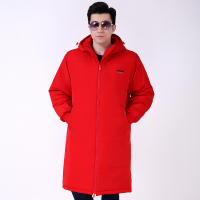 公牛欢腾2020冬季2020新款中老年男士加厚中长款棉衣爸爸装中年人防风保暖外套