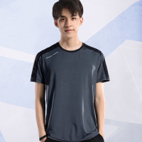 运动短袖男士夏季薄款仿冰丝T恤宽松速干半袖吸汗上衣透气篮球衣服