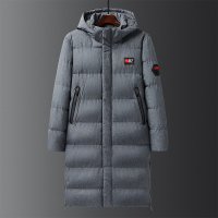 公牛欢腾2021冬季运动棉大衣男女加绒加厚长款过膝国家队足球冬训儿童羽绒棉服