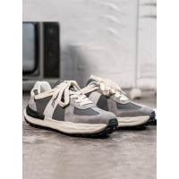 公牛欢腾2021鞋子男年新款运动鞋秋季厚底日系溶解鞋潮男士老爹鞋ins潮鞋