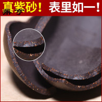 鼎亨宜兴紫砂壶原矿名家纯全手工茶壶茶具套装黑金砂球孔西施壶