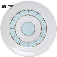 鼎亨骨碟套装家用菜盘景德镇陶瓷器小盘子欧式简约6英寸骨瓷餐盘6