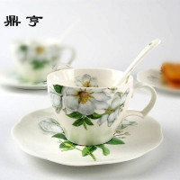 鼎亨韩式陶瓷玻璃花果茶红茶泡茶壶茶杯加热煮水果泡花茶茶具套装