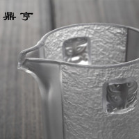 鼎亨心缘堂琉璃茶海玻璃公道杯茶杯品茗杯功夫茶具家用加厚分茶器
