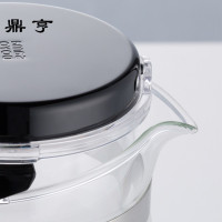 鼎亨飘逸杯茶道杯泡茶壶杯子高硼硅耐热玻璃杯茶具过滤花茶壶