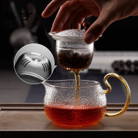 鼎亨恒温水壶保温底座温茶器茶壶套装家用耐高温煮泡茶器玻璃茶具