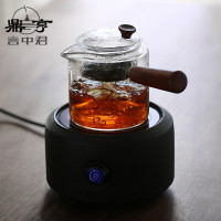 鼎亨电陶炉 家用 黑茶白茶煮茶器蒸茶壶玻璃茶具迷你普洱煮茶器煮