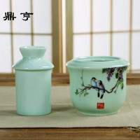 鼎亨暖白酒酒具套装德化陶瓷热烫酒壶家用清酒酒杯黄酒酒器温酒壶