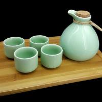 鼎亨日系陶瓷酒具分酒器半斤白酒杯烈酒分酒壶黄酒清酒具套装小酒