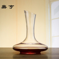 鼎亨无铅水晶红酒醒酒器u型家用玻璃分酒器小号葡萄酒欧式酒壶酒