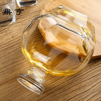 鼎亨加厚无铅水晶玻璃红酒瓶玻璃瓶威士忌洋酒装饰酒瓶空瓶醒酒器