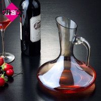 鼎亨欧式家用创意水晶玻璃醒酒器红酒酒具带把无铅葡萄酒醒酒壶