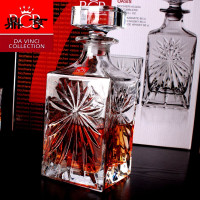 鼎亨意大利原装进口醒酒器水晶玻璃创意威士忌葡萄酒酒瓶洋酒酒樽