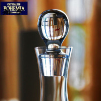 鼎亨捷克进口水晶玻璃带盖红葡萄酒醒酒器洋酒分酒壶酒樽家用