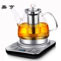 鼎亨全自动煮茶器养生壶加厚耐热玻璃电热黑茶壶快速烧水壶套装