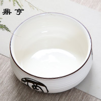 鼎亨陶瓷温酒碗温酒容器直径15.5cm家用酒具配件茶洗仙花盆大容