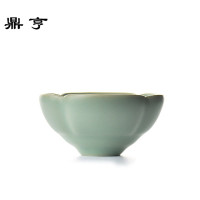 鼎亨可养蝉翼开片天青汝窑汝瓷主人小品茗茶杯多款陶瓷功夫茶具