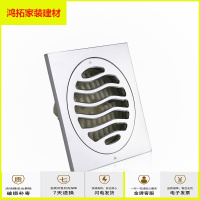 苏宁放心购地漏套装 铜镀铬 臭卫生间浴室洗衣机下水地漏 02175yyp新款简约