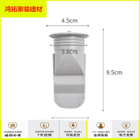 苏宁放心购下水道臭地漏芯厕所卫生间硅胶虫反味地漏管塞盖片内芯新款简约