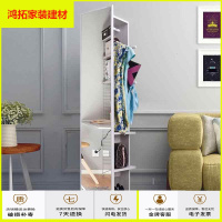 苏宁放心购穿衣镜身衣帽间穿衣镜 旋转隐藏式旋转厅壁挂衣柜身储物折叠推拉试衣衣帽架多功 B款 1号色带万向轮 其他新款简约
