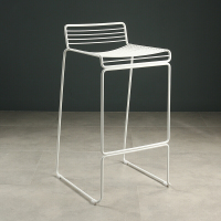 苏宁放心购铁艺高脚吧椅简约吧凳金属吧凳咖啡厅吧椅创意休闲铁线吧椅子新款简约